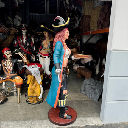 Lady Pirate Butler Anne Life Size Statue