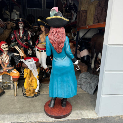 Lady Pirate Butler Anne Life Size Statue