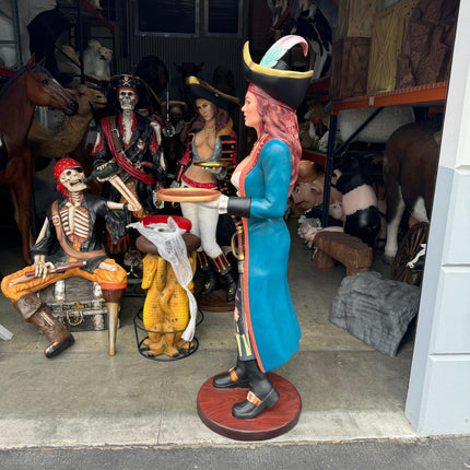 Lady Pirate Butler Anne Life Size Statue
