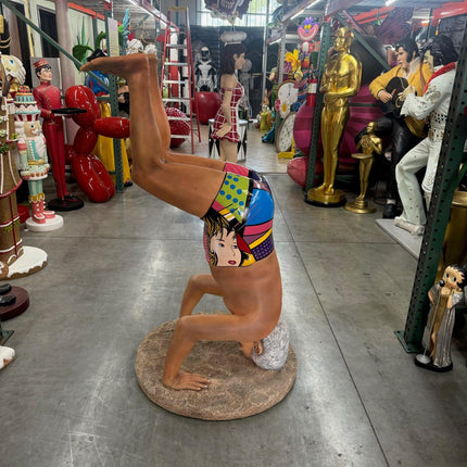 Hand Stand Gurion Life Size Statue - LM Treasures 