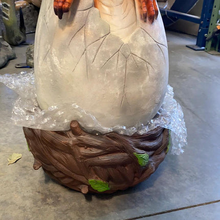 Raptor Dinosaur Hatching Life Size Statue - LM Treasures 