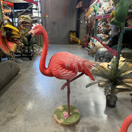 Flamingo Life Size Statue - LM Treasures 