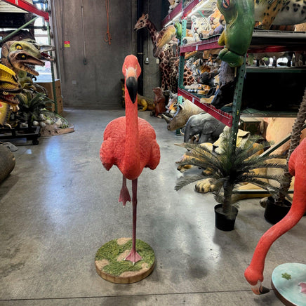 Flamingo Life Size Statue - LM Treasures 