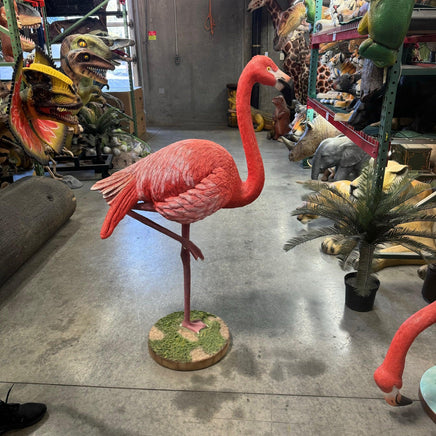 Flamingo Life Size Statue - LM Treasures 