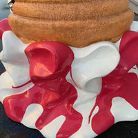 Strawberry Melting Ice Cream Over Sized Statue - LM Treasures 