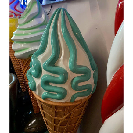 Mint Green Ice Cream Over Sized Statue - LM Treasures 