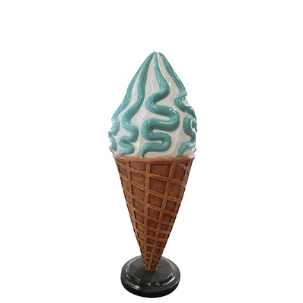 Mint Green Ice Cream Over Sized Statue - LM Treasures 