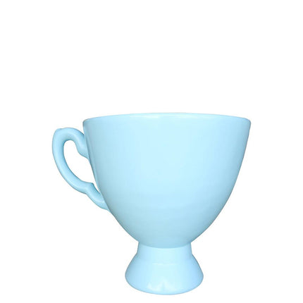 Blue Tea Cup Over Sized Statue - LM Treasures 