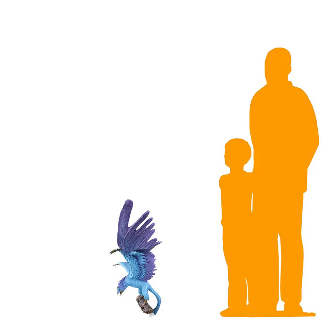 Colorful Bird Dinosaur Archeopteryx Statue LM Treasures - PT