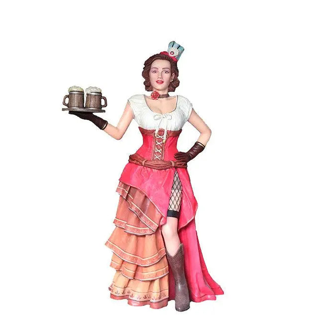 Saloon Girl Clara Life Size Statue LM Treasures - PT