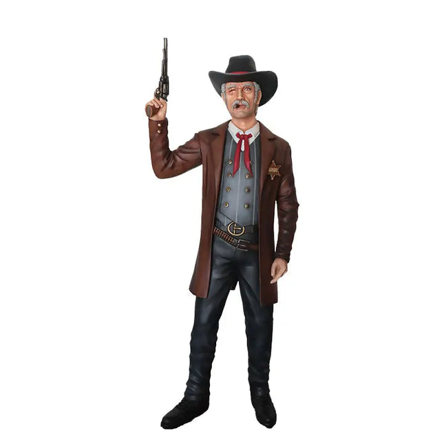 Cowboy Sheriff Wyatt Life Size Statue LM Treasures - PT