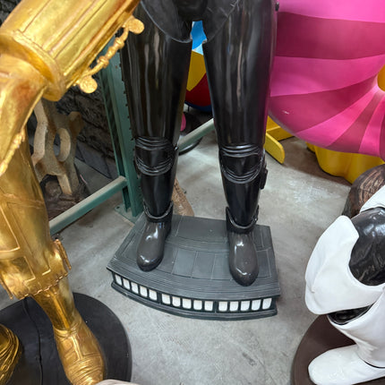 Space Trooper In Black Life Size Statue
