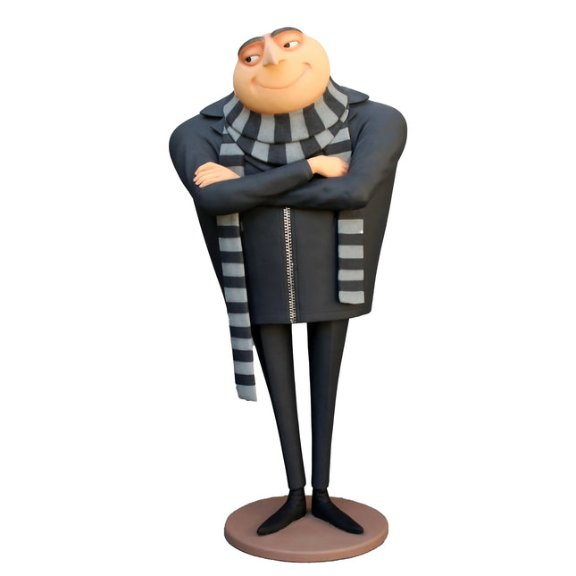 Cartoon Man with Scarf Statue LM Treasures - A