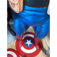 Captain Super Hero Life Size Statue - LM Treasures 