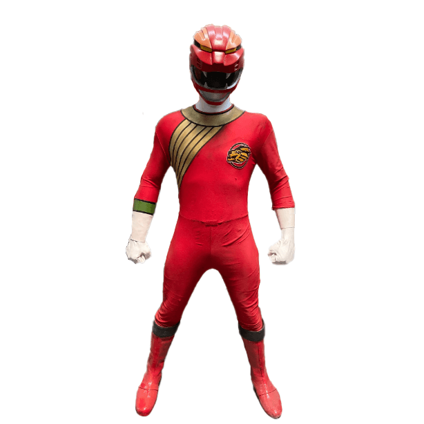 Pre-Owned Red Power Ranger Life Size Statue #2 No Belt