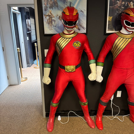 Red Power Ranger Life Size Pre-Owned Statue #3