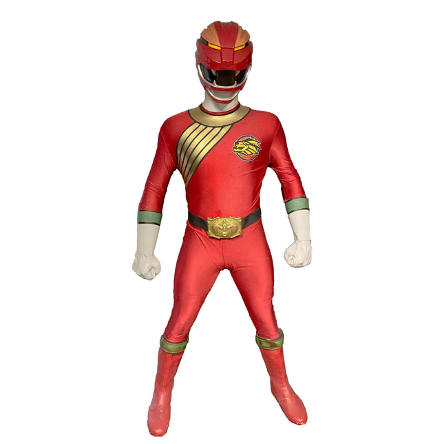 Red Power Ranger Life Size Pre-Owned Statue #3 LM Treasures - P