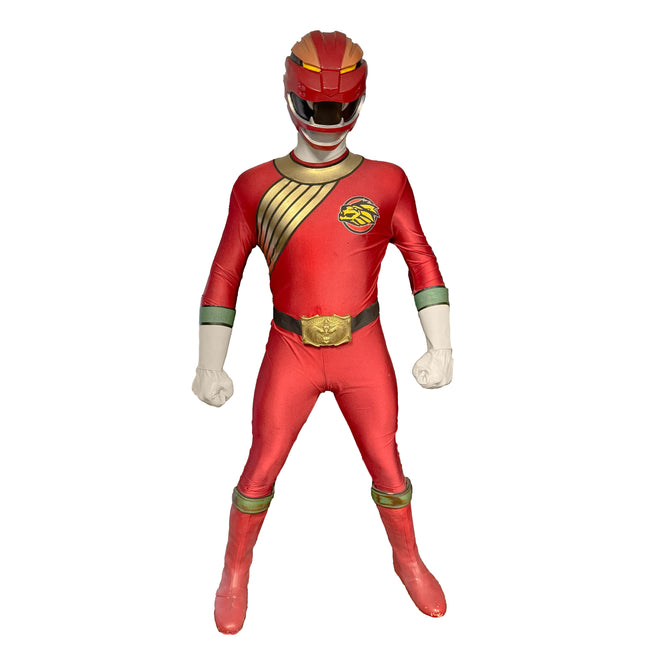 Red Power Ranger Life Size Pre-Owned Statue #3