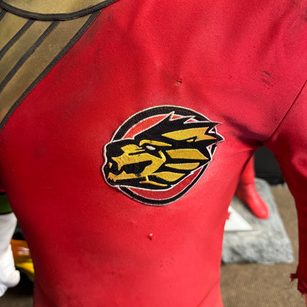 Pre-Owned Red Power Ranger Life Size Statue #2 No Belt