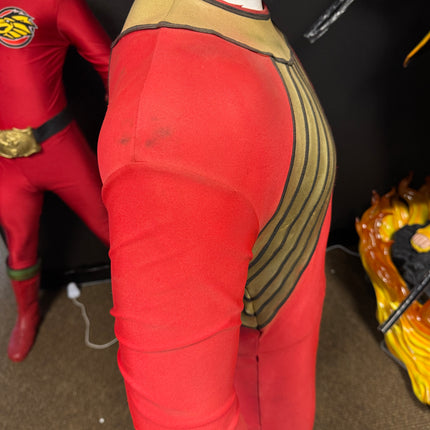 Pre-Owned Red Power Ranger Life Size Statue #2 No Belt