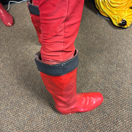 Pre-Owned Red Power Ranger Life Size Statue #2 No Belt