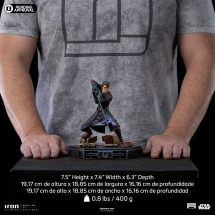 Anakin Skywalker Star Wars: Clone Wars Art Scale 1/10 Iron Studios LM Treasures - IR