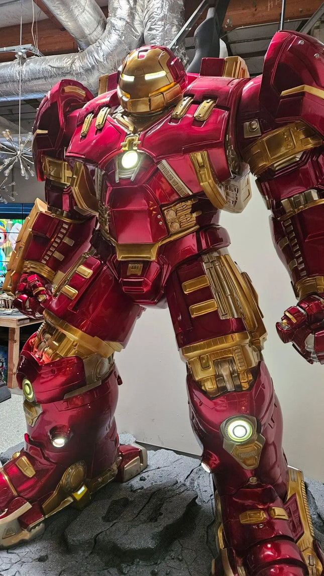 Iron Man Avengers: Age of Ultron Iron Man Mark XLIV Hulk Buster Life Size Statue - LM Treasures