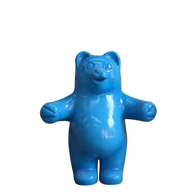 Large Blue Gummy Bear Over Sized Statue LM Treasures - PT