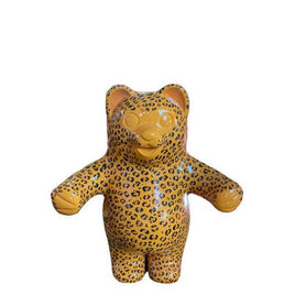 Large Cheetah Gummy Bear Over Sized Statue - LM Treasures 