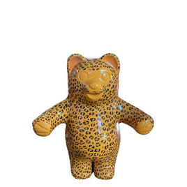 Large Cheetah Gummy Bear Over Sized Statue - LM Treasures 