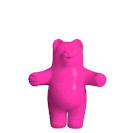 Large Pink Gummy Bear Over Sized Statue - LM Treasures 