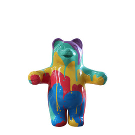 Large Drip Gummy Bear Over Sized Statue - LM Treasures 
