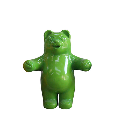 Large Green Gummy Bear Over Sized Statue - LM Treasures 