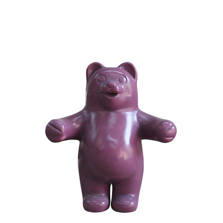 Large Purple Gummy Bear Over Sized Statue - LM Treasures 