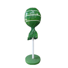 Large Green Lollipop Over Sized Statue - LM Treasures 
