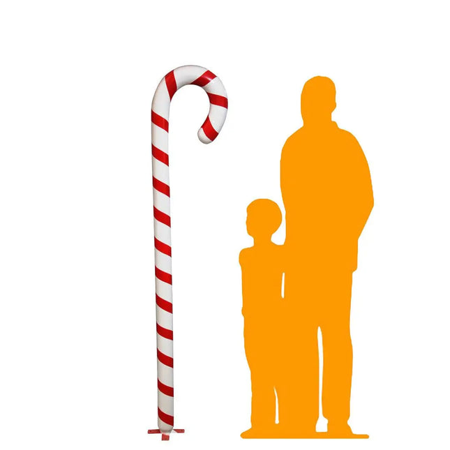 Peppermint Candy Cane No Base Over Sized Statue LM Treasures - PT