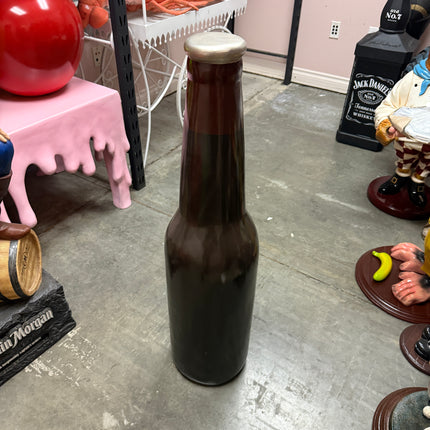 Bottle Brown Over Sized  Statue