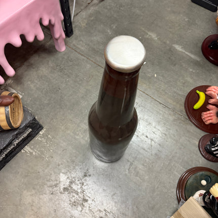 Bottle Brown Over Sized  Statue