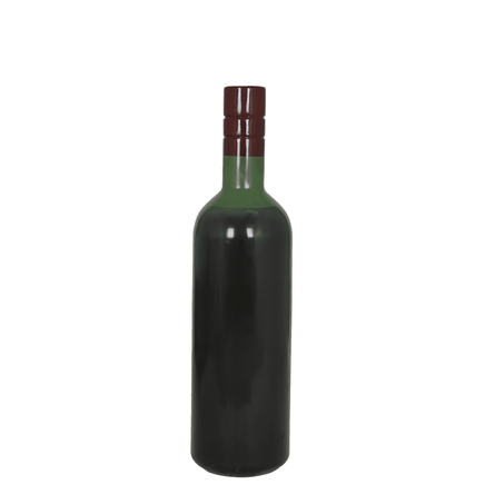 Wine Bottle Over Sized Statue - LM Treasures 