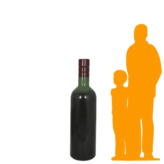Wine Bottle Over Sized Statue LM Treasures - PT