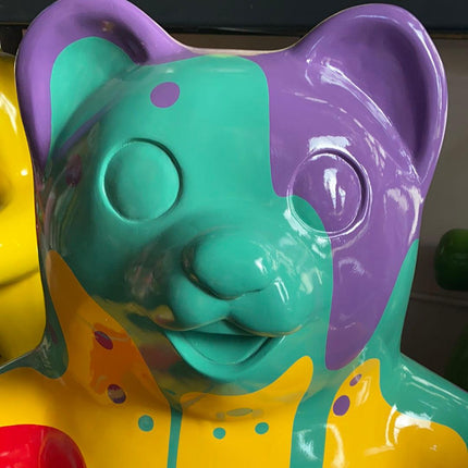 Large Drip Gummy Bear Over Sized Statue - LM Treasures 