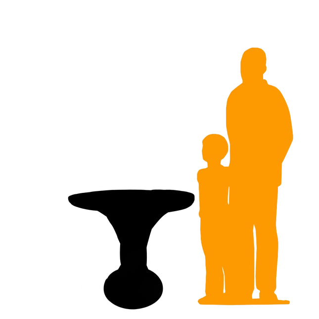 Red Marshmallow Table Over Sized Statue LM Treasures - PT