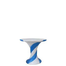 Blue Marshmallow Table Over Sized Statue - LM Treasures 