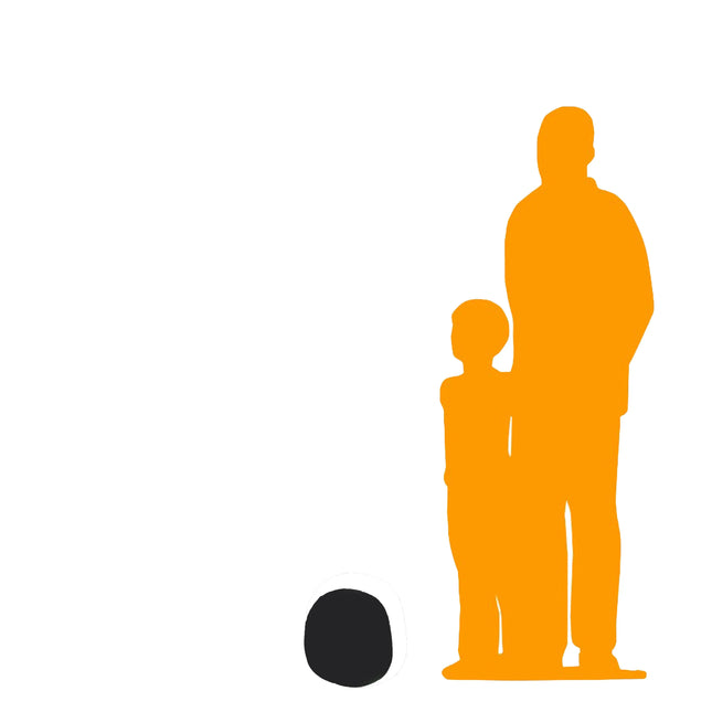 Purple Gum Drop Over Sized Candy Statue LM Treasures - PT