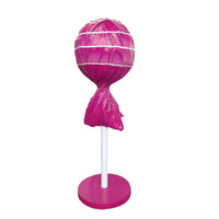 Large Pink Lollipop Over Sized Statue - LM Treasures 