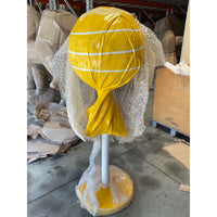 Large Yellow Lollipop Over Sized Statue - LM Treasures 