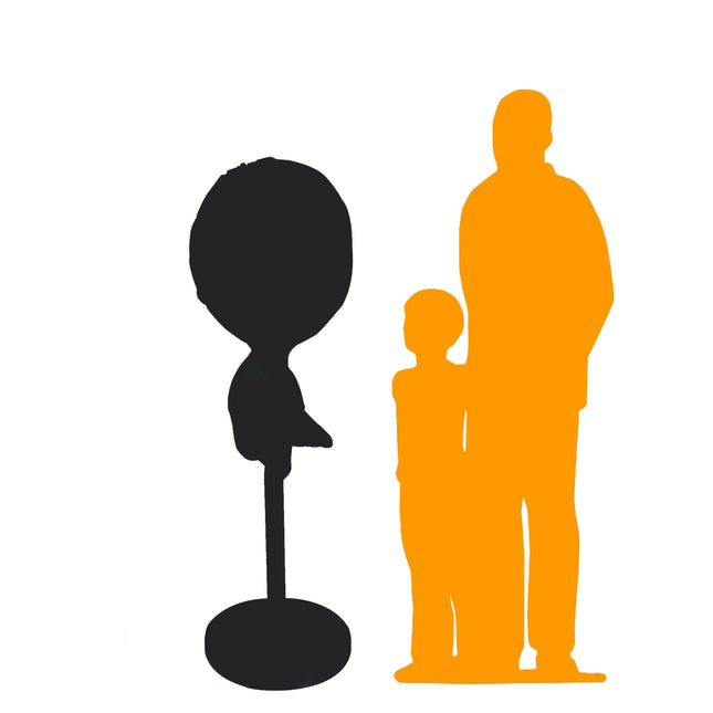 Large Orange Lollipop Over Sized Statue - LM Treasures 