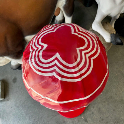 Large Red Lollipop Over Sized Statue - LM Treasures 