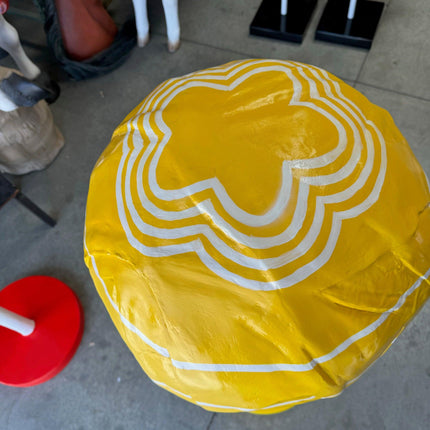 Large Yellow Lollipop Over Sized Statue - LM Treasures 