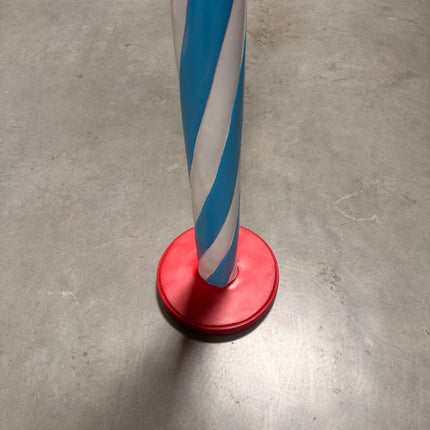 Blue Candy Stick Over Sized Statue